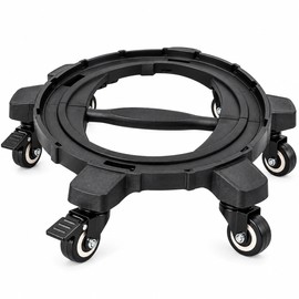 Rolling Bucket Dolly for Car Wash Use – 360° Swivel Wheel Base for Easy Garage and Detailing Work