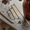 Goo-Ki 5 Inch Hole Center Antique Brass Cabinet Pulls Zinc