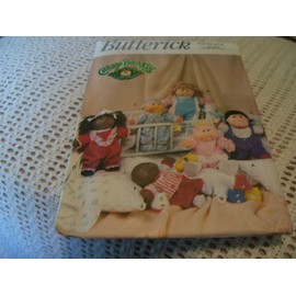 1992 Butterick Cabbage Patch Kids Doll Clothes 6509