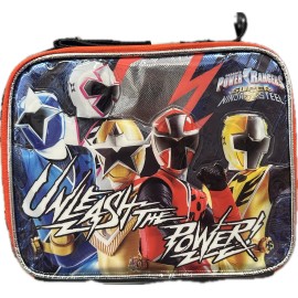 Nickelodeon Lunch Bag - Power Rangers - Super Ninja Steel Unleash the Power