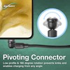 BoxWave Cable Compatible with Rand McNally TND 550 - MagnetoSnap