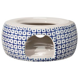 Bloomingville Carla Lapis Retro Tea Warmer Vintage Pot Warmer Diameter 14.5 cm Lapis Blue Ceramic