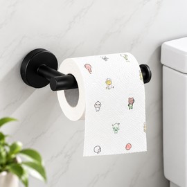 Matte Black Bathroom Hardware– Toilet Paper Holder 