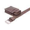 Menzo Genuine Leather Waiter's Bag Holster Holster for Men and