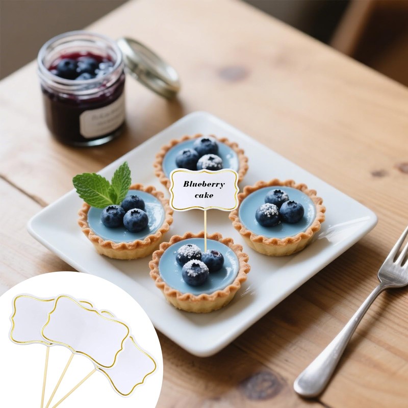 56 PCS Party Food Labels for Buffet Table Mini Chalkboard