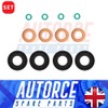 Fuel Injector Seal Washer O-Ring Set For SKODA Octavia Roomster