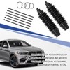 QQWD Car Rack and Pinion Boot Kit, Dustproof Silicone Rack