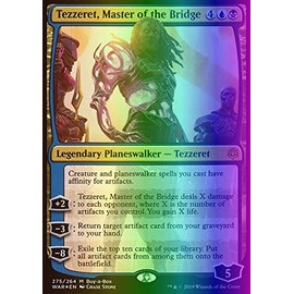 Tezzeret, Master of the Bridge - Foil Buy-a-Box Promo