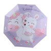 Children Umbrella 3 Fold Reflective Edge Cartoon Portable Kids Sun