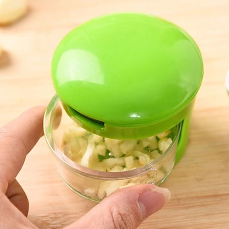 Kitchen Food Aid Garlic Ginger Master Box Plastic Stainless Steel