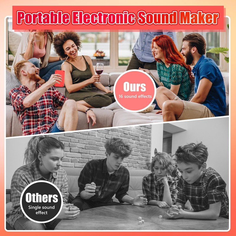 Classic Sound Effects Machine, Prankster Stuff for Adults, Funny Sound