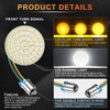 LivTee Extremely Bright Front Turn Signals & Running Switchback LED