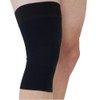 medi Seamless Knit Knee Support Compression Sleeve w/Band Black MD