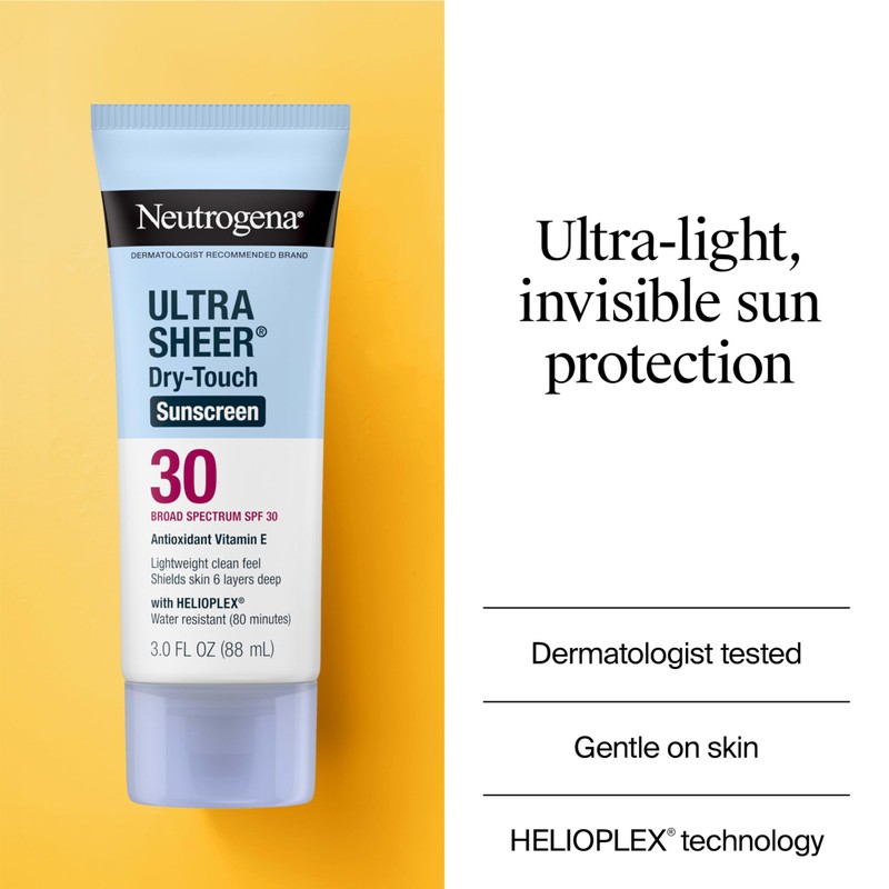 Neutrogena Neutrogena Ultra Sheer Dry-Touch Sunscreen Lotion, Broad Spectrum SPF