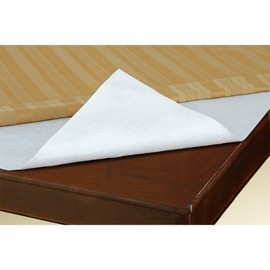 Elrene Home Fashions Deluxe Heavy Duty Protector Table pad, 52 in x 108 in, White