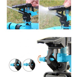 Vogueing Tool Lawn Watering Sprinkler 3 Pack 360° Flexible Water Sprayer for Lawns, Plants, Flowers, Vegetables