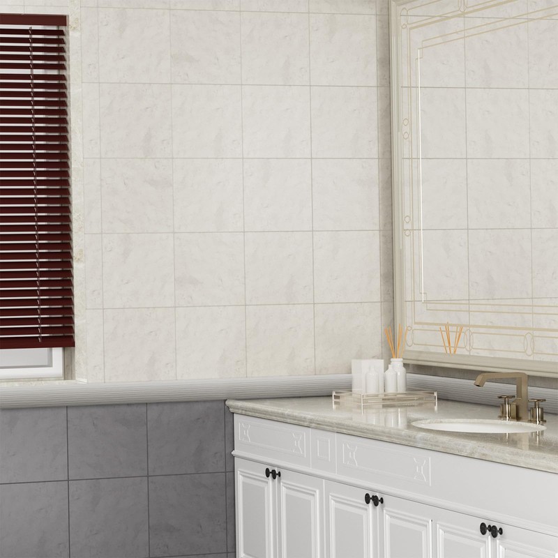 Greymond 20 Ft x 2" Floor Transition Strip Doorways, Vinyl