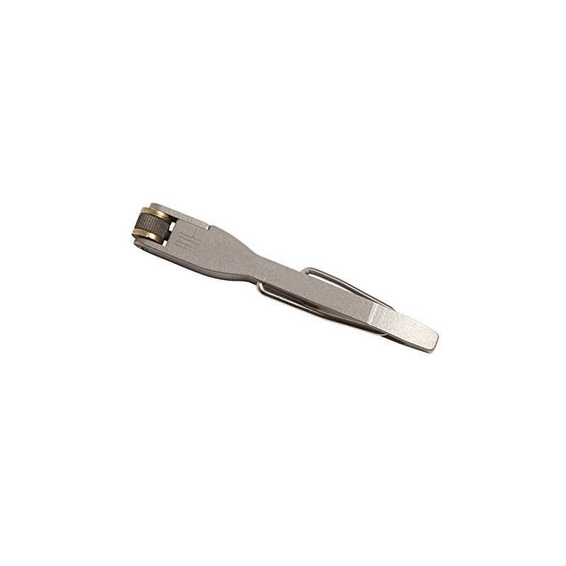 Vargo Titanium Flint Lighter - Compact and Durable Alcohol or