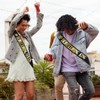 2 Pcs Homecoming King & Queen Sash with Gold Foil,