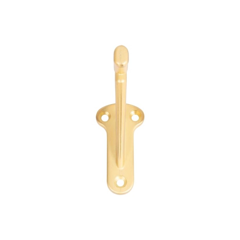 Stone Harbor Hardware Heavy-Duty Handrail Bracket, Satin Brass
