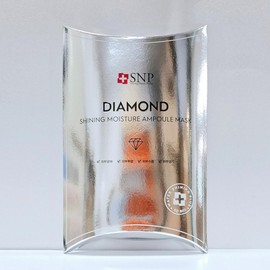 SNP 다이아몬드 샤이닝 모이스처 앰플 마스크 10매입 SNP Diamond Shining Moisture Ampoule Mask 10 Sheets