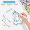 SANJOKI Alcohol Markers 120 colors,Broad&Fine Dual Tip, Permanent Artist Sketch