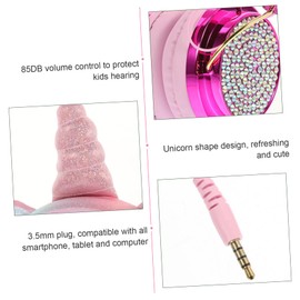 Gatuida Boy Girl's Headphones Volume Control Wired Over-Ear Headset for Boys and Girls Compatible Smartphones and Computers for School and Travel