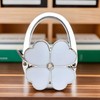 ZHENJIER Purse Hook for Table, Clover Design Foldable Purse Holder
