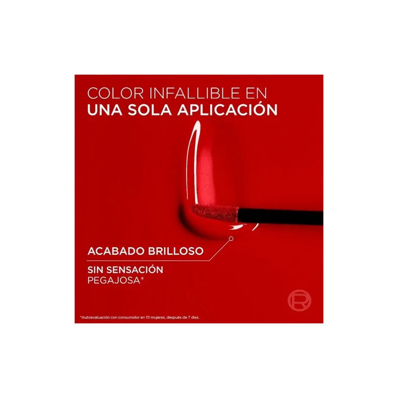 Labial Brillante Laque Resistance De Loréal Paris