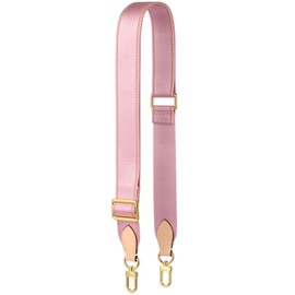 YAZHIMI purse strap Adjustable Soft Crossbody Strap for Pochette Accessories Replacement Strap, Wide Canvas Strap for Designer Purse