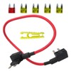 JRSHOME Repair Fuel Pump Relay Bypass Cable for 2009-2010 Dodge