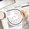 BIROYAL Habit Tracker Calendar (Undated 12 Month), Daily Weekly and