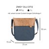Zwei Olli OT12 Shoulder Bag, 32 cm - Blue -