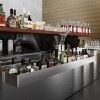 AmGood 72 in. Abreast Double Tier Stainless Steel Speed Rail