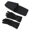 Heat Resistant Silicone Pouch Curling Iron Storage Hanging Holder Hair