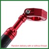 Motoforti Universal 22mm Red Motorcycle Balance Bar Crossbar Handlebar Long-lasting