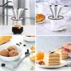 FACIACC Pour Over Coffee Dripper, Professional Stainless Steel Coffee Filter,