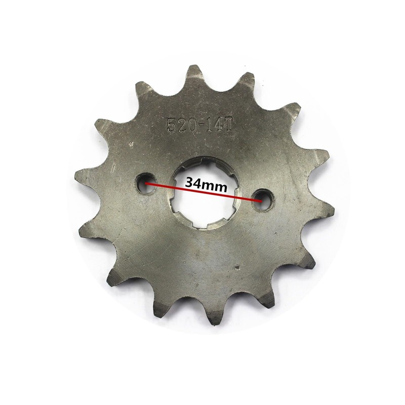 TDR 14T 520 Chain Front Engine Sprocket Cog 14 Teeth