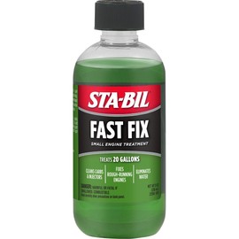 STA-BIL (22304-12PK Fast Fix Small Engine Treatment - Cleans Carbs and Injectors - Fixes Rough Running Engines - Treats 20 Gallons, 8 fl. oz. 12 Pack