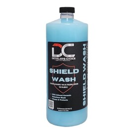 Shield Wash - Ceramic Waterless Wash - Adds Hydrophobic Protection - Enhances Ceramic Coatings, Waxes or Sealants, High Shine (32 oz)
