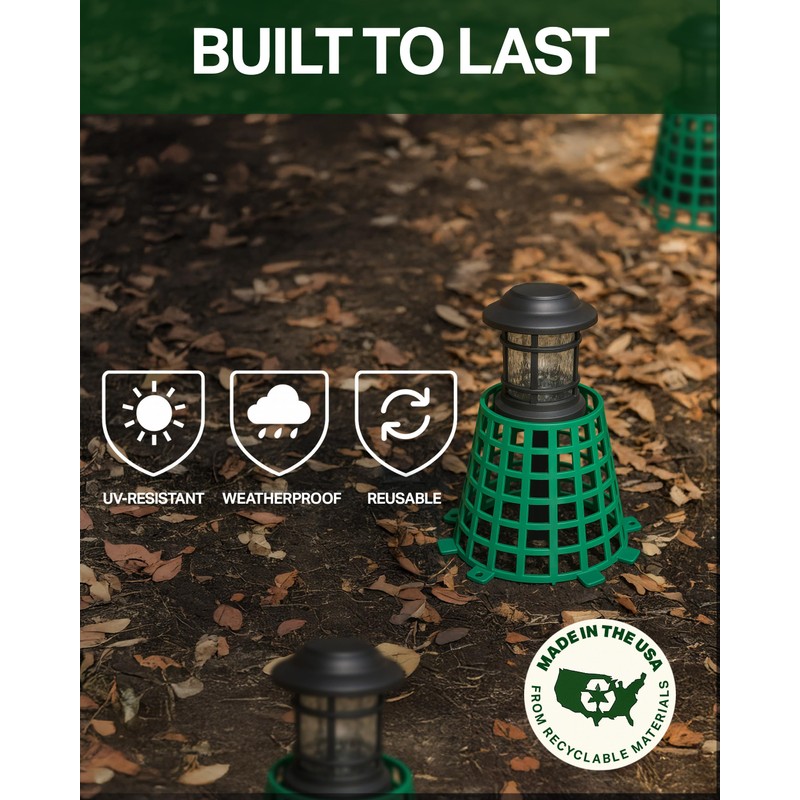 Plant Knight Sapling Protector 6-Pack – Tree Trunk Protector Guards