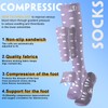 cerpite Compression Socks for Women & Men 6 Pairs Knee
