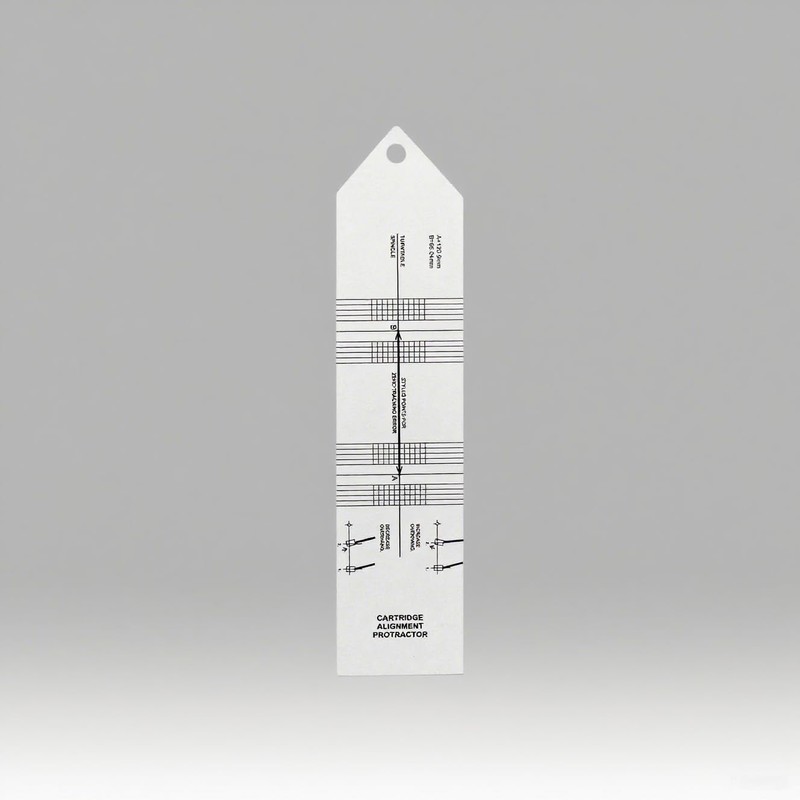 aeobdai Protractor for Vinyl Cartridge Turntable Alignment Protractor Tool for