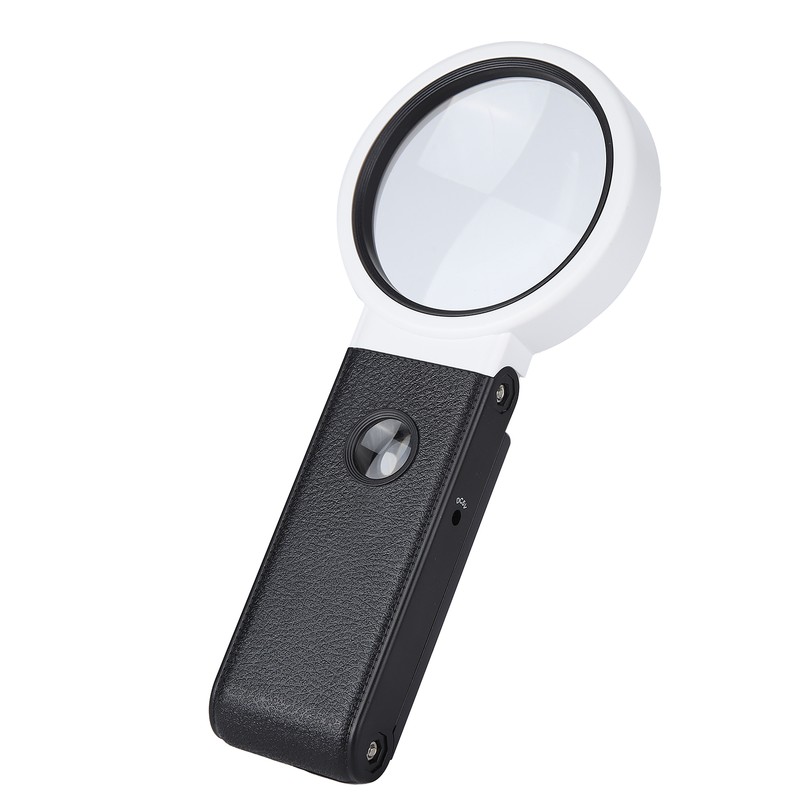 TH‑7018A Multifunctional Magnifier with LED Light Handheld Foldable Magnifying Glass