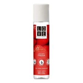 Lubricante 3 En 1 Base Agua Con Sabor A Fresa Cont. 30ml                                                                                              