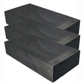 3-Pack Natural Charcoal Block Lime-Wood for Soldering, Ideal for Jewelry Making, Size 5-1/2" x 2-3/4" x 1-1/4",