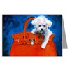 Assorted Couture Doggie Handbag Notecard Set