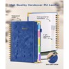 Hardcover Spiral Notebook journal with Removable Dividers Tabs, 300 Pages