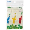 Skater KB7-A Children's Lunch Bag, Drawstring Bag, Pikmin, Made in