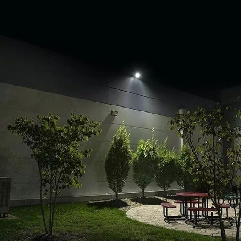 Megaluz Reflector Led Luminario 500w Ahorrador Cob Exteriores Acero